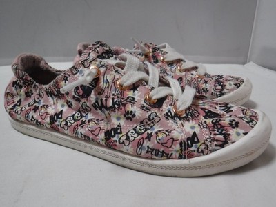 GA1 Women's Bob's Skechers Dog Treat Print Dog Lovers Sneakers 7.5 Shoes 113564