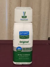 SmartMouth Original Zinc Activated Dual-Solution Oral Breath Rinse Mouthwash