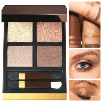 TOM FORD アイシャドウパレット 01 GOLDEN MINK Tom Ford Golden Mink Eye Color Quad - #01, Satin Finish, 10g/0.35