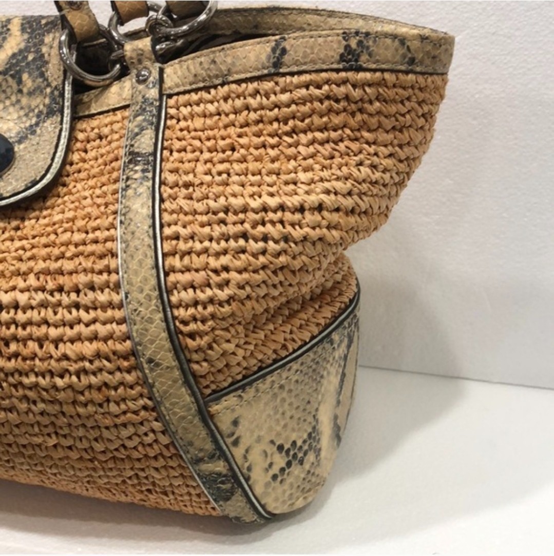 Coach Hamilton Python Shoulder Bag - image 4