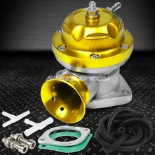 30 PSI ADJUSTABLE BILLET ALUMINUM GOLD RS TURBO INTERCOOLER BLOW OFF VALVE BOV