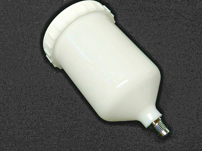 5 Tazze Plastica HVLP 600 Ml Per Sata - Ricambi Per Pistole Verniciatura - Foto 6