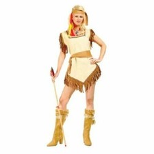 RG COSTUMS NAUGHTY GALILAHI COSTUME, TAN, 12-14