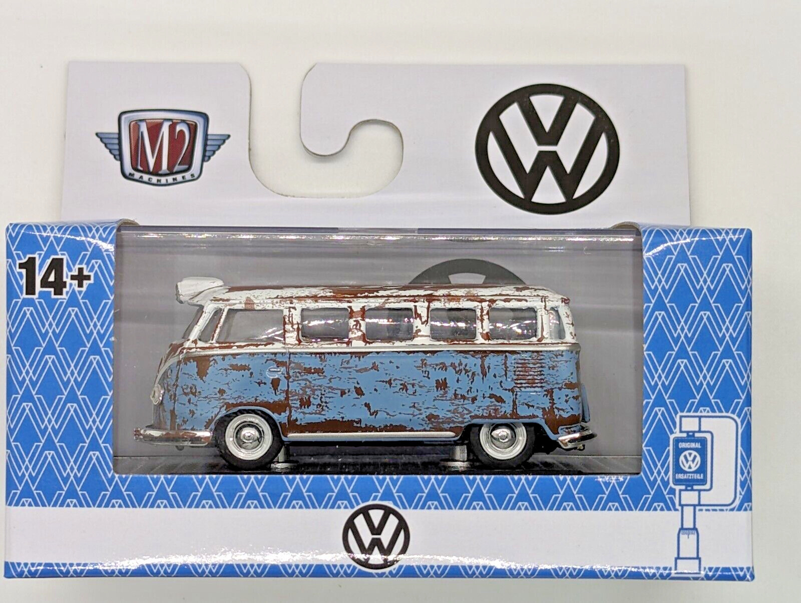 M2 Machines Pan Am 1958 Volkswagen Microbus 15 Window Usa Chase 250 pcs - Jeux & Jouets
