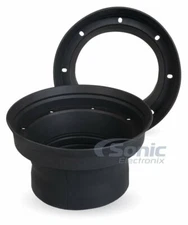 NVX XBAF65 Premium Silicone Rubber Speaker Baffle Ring Kit for 6.5" Speakers