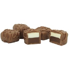 Philadelphia Candies Cherry Cheesecake Truffles, Dark Chocolate 1 Pound Gift Box