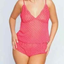 ann summers Stargazer Red Cami Shorts Set Small 8 10