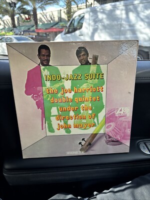 JOE HARRIOTT - Indo-Jazz Suite Lp Vinyl ATLANTIC 1465 John Mayer, Wheeler RARE