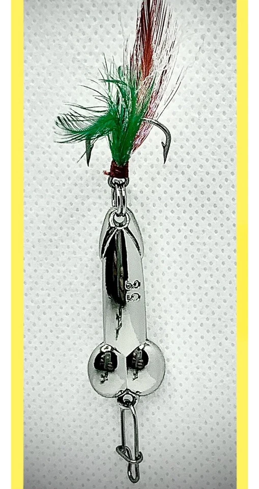 * (5) Señuelos de pesca de pene de 5 gramos - ¡Atrapa peces! ¡Envío desde USA! ¡Regalo divertido único! Foto 2 de 3