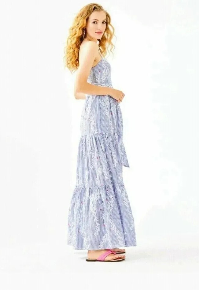 chinese dress ladies Women's UPF 50+ Kaden Chillylilly Maxi Dress in Pink