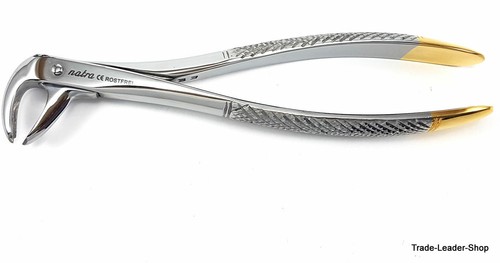 Extraktionszange No. 73 Tooth Forceps Maxilla Lower Jaw Molar Dental Pliers - Picture 3 of 4