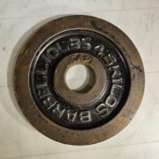 10lbs Olympic CAP Barbell 2" Cast Iron Pre 4.5 Kilos CHINA