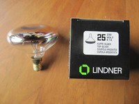 Lindner Wagenfeld Eldea 25W E14 Kuppenverspiegelt Silber 2Th Kopfspiegel Dimmbar