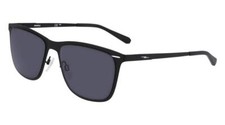 New SHINOLA by Flexon SH-3100S 001 Matte Black Sunglasses with Grey Lenses