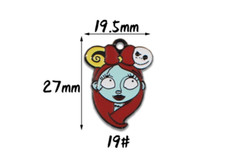 new 40Pcs Halloween Charm bracelet necklace Pendants DIY Jewelry Making