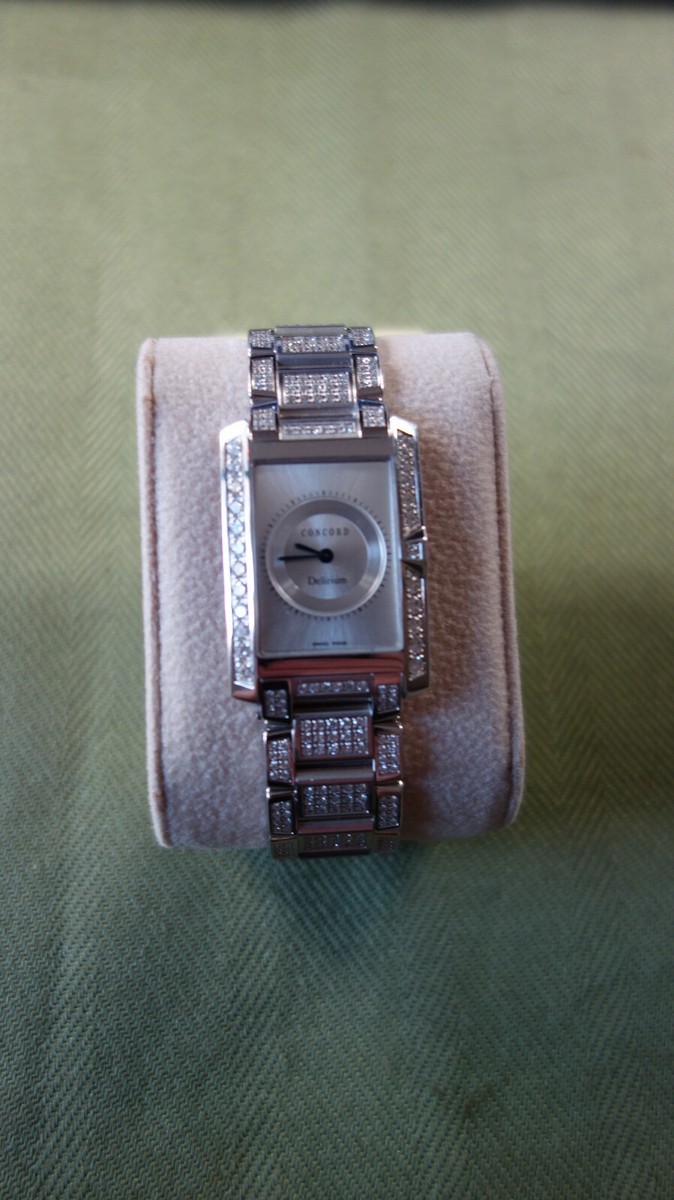 CONCORD DELIRIUM WOMEN'S QUARTZ WATCH 0311759 431 DIAMONDS
