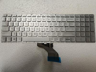 NEW For HP 15-db 15-dw 15-du 15s-du TPN-C139 Keyboard US Backlit