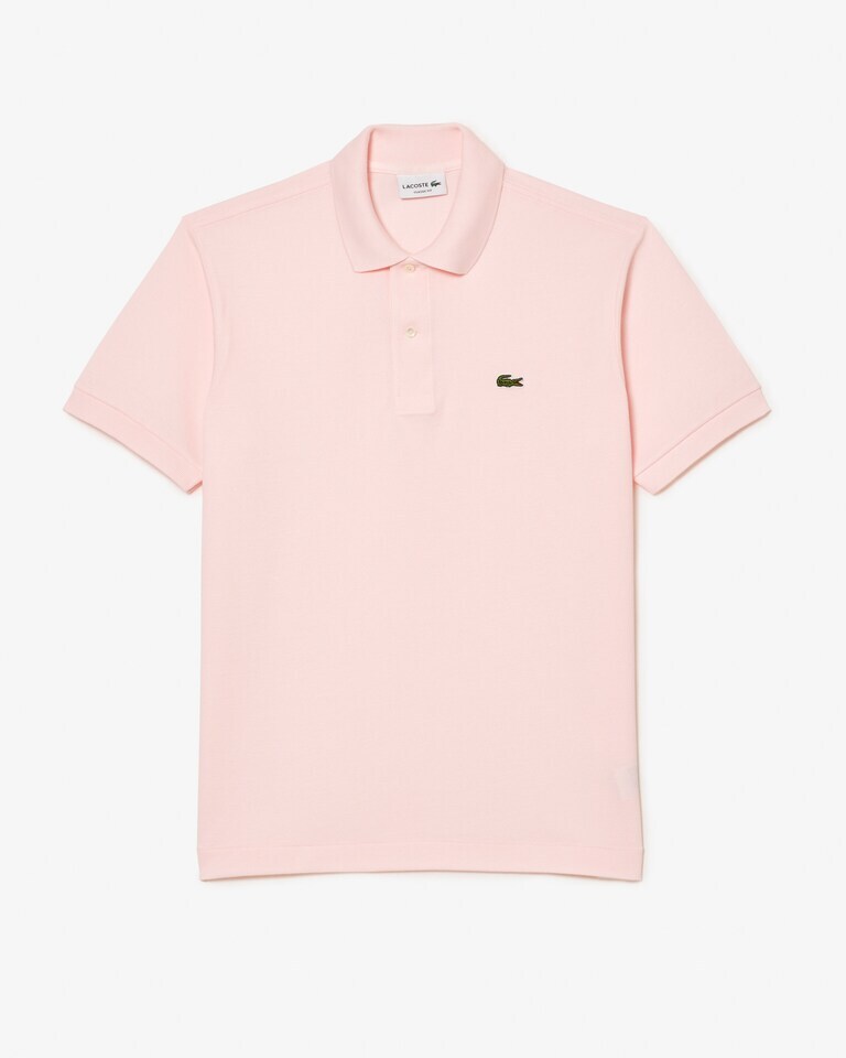 Lacoste Polo Uomo L1212 Rosa Chiaro Taglia 3XL Originale Cotone