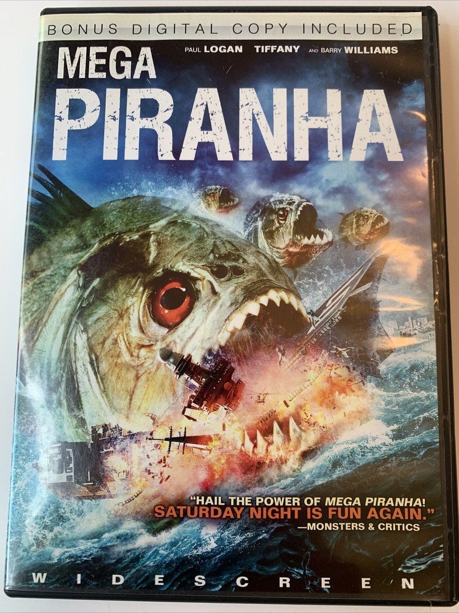 Mega Piranha - DVD By Paul Logan,Tiffany,Barry Williams
