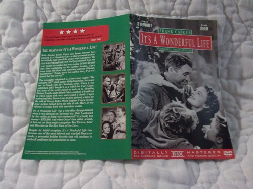 IT'S A WONDERFUL LIFE ORIGINAL UNCUT VERSION DVD JAMES STEWART DONNA REED THX - Picture 9 of 10