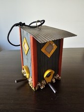 Rustic Farmshed Metal Roof Birdhouse
