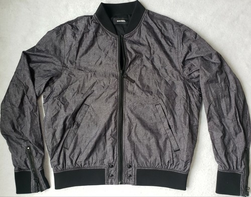 MEN'S DIESEL WINDBREAKER BOMBER JACKET 