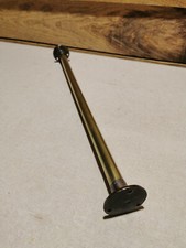 BARRE ANCIENNE  EN LAITON PLACARD PENDERIE CINTRES VETEMENTS