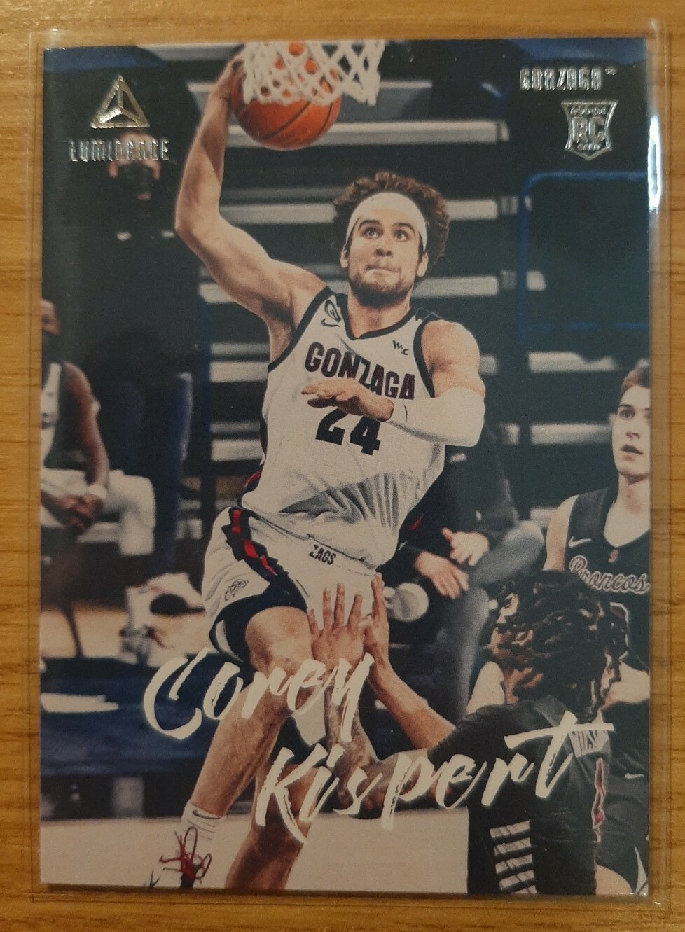 2021-22 CHRONICLES DRAFT PICKS LUMINANCE COREY KISPERT ROOKIE #83 WIZARDS