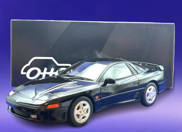 SUPER RARE* Otto 1/18 Mitsubishi GTO Twin Turbo Black SUPER RARE* Otto 1/18 Mitsubishi GTO Twin Turbo Black