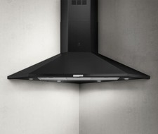 Elica Cappa Cucina Filtrante ad Angolo 100 cm Nero PRF0127462A ACUTA BL/F/100