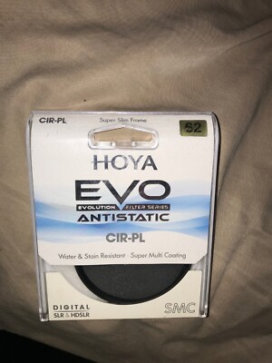 Hoya EVO Filter Series ANTISTATIC  62mm CIR-PL  (SMC) Multi-Coating frame lens