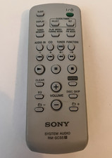 Sony RM-SC55 System Audio Remote Control CMTHPR90 HCDEC55 HCDEC77 OEM