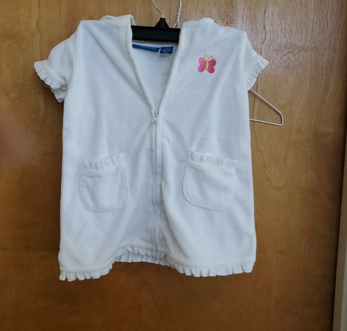 Girl's Greendog 12 month bath beach hooded coat - 第 1/2 張圖片