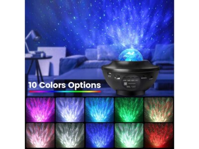 Bluetooth Speaker RGB LED Stage Light Strobe Disco Party DJ Ball Lamp DMX Colors