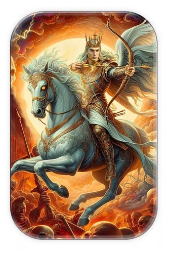 🇺🇸2024 CARPATHIAN FOUR HORSEMEN of the APOCALYPSE WHITE HORSE 2oz Silberbarren