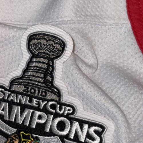 Starter Chicago Blackhawks Hockey Jersey Men Size M 2010 Stanley Cup Champions - Picture 12 of 12