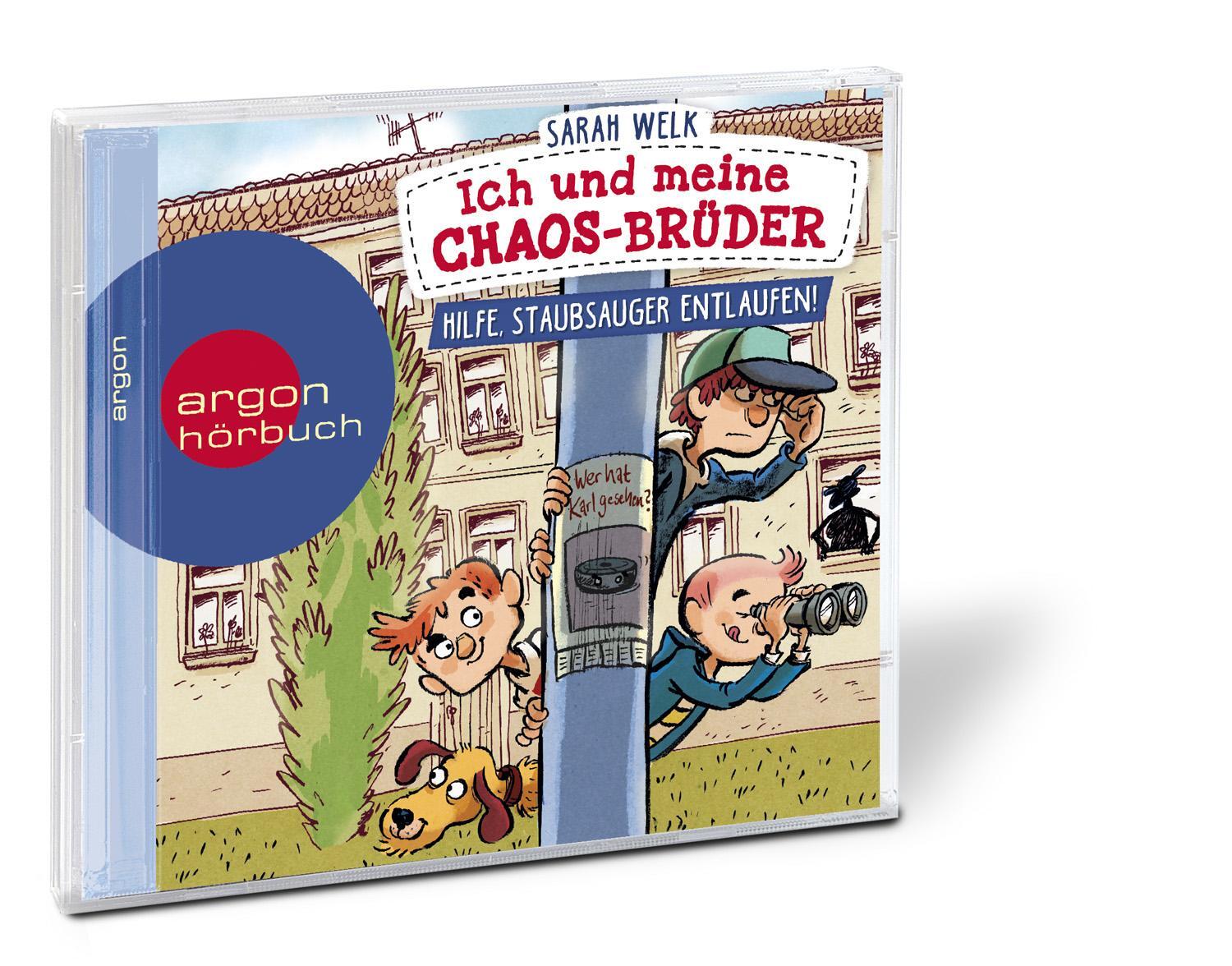 Thumbnail - Ich Und Meine Chaos-brüder - Hilfe, Staubsauger Entlaufen, Sarah Welk