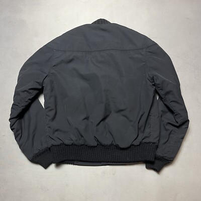 Vintage Derby San Francisco Black Bomber Jacket Gold Paisley Vintage Derby San Francisco Black Bomber Jacket Gold Paisley