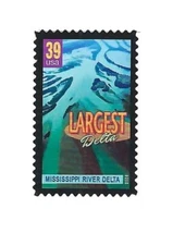 STAMP US SCOTT 4058 "Mississippi River Delta, Largest Delta" 39 CENT 2006 MNH