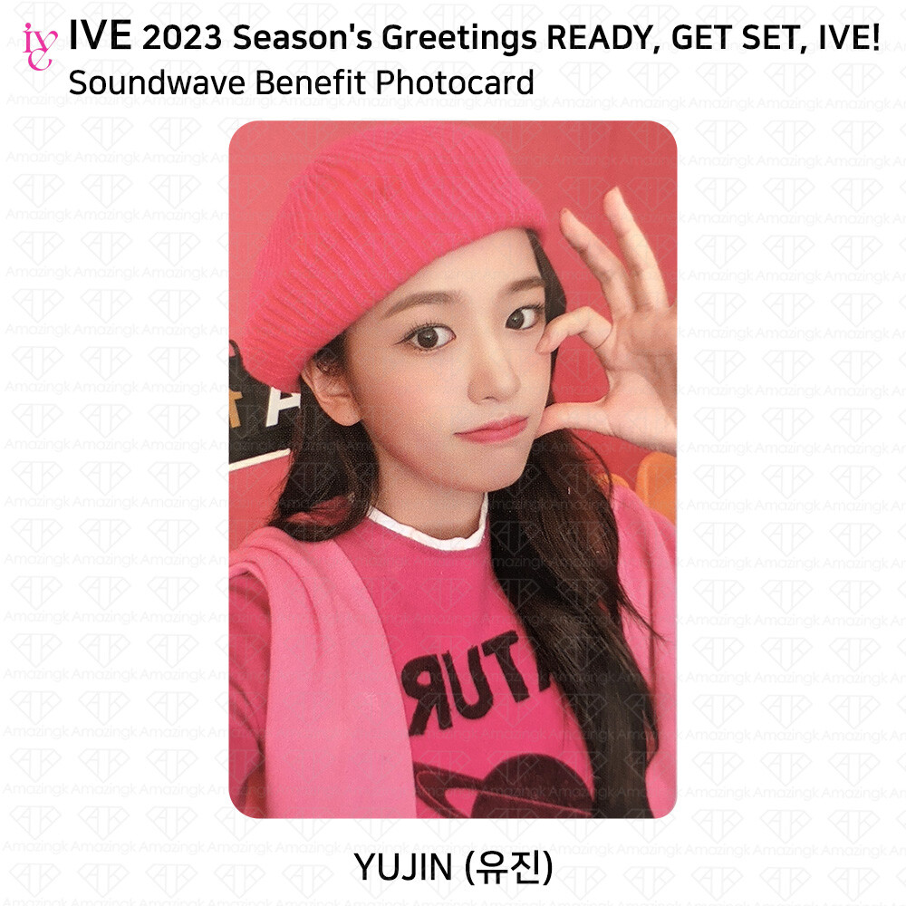 IVE 2023 Season's Greetings Ready, Get Set, IVE! Benefit Photocard