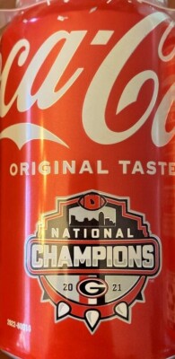 Six Pack Georgia Bulldogs 2021 UGA National Championship 12 Oz