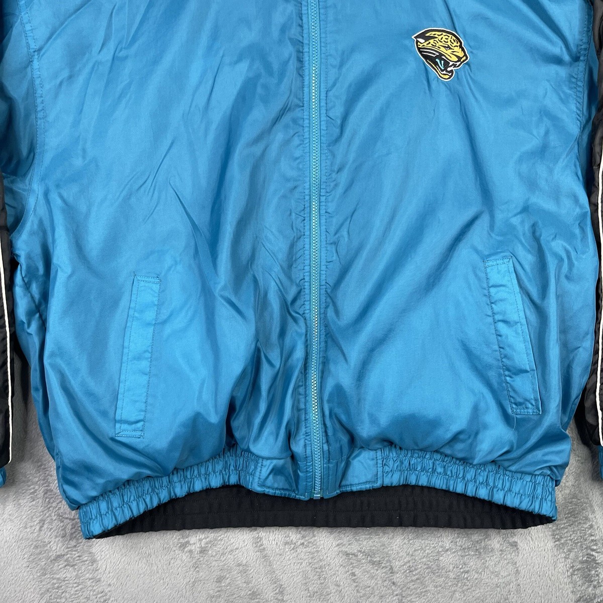 Reebok NFL ジャケット Vtg Jacksonville Jaguars Jacket Mens 2XL Reebok Reversible