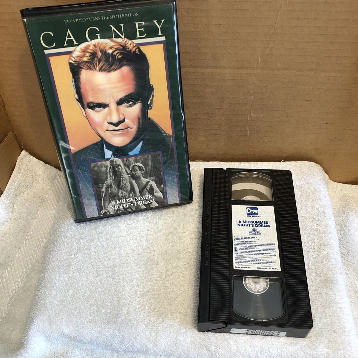 Cagney A Midsummer Night's Dream VHS movie | eBay