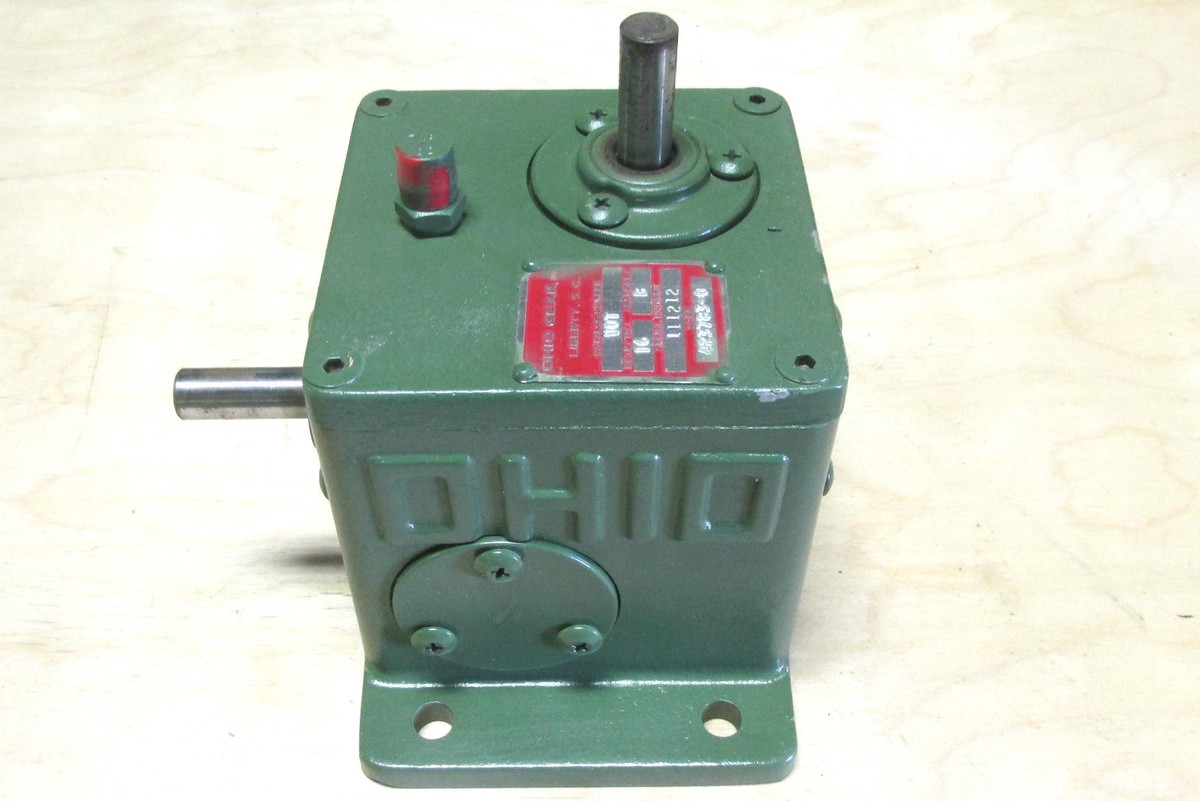 【One owner】VINTAGE GERBGR A475 NEW .. OHIO GEAR Gear Speed Reducer Cat# VOT Ratio 16:1  VZ-314