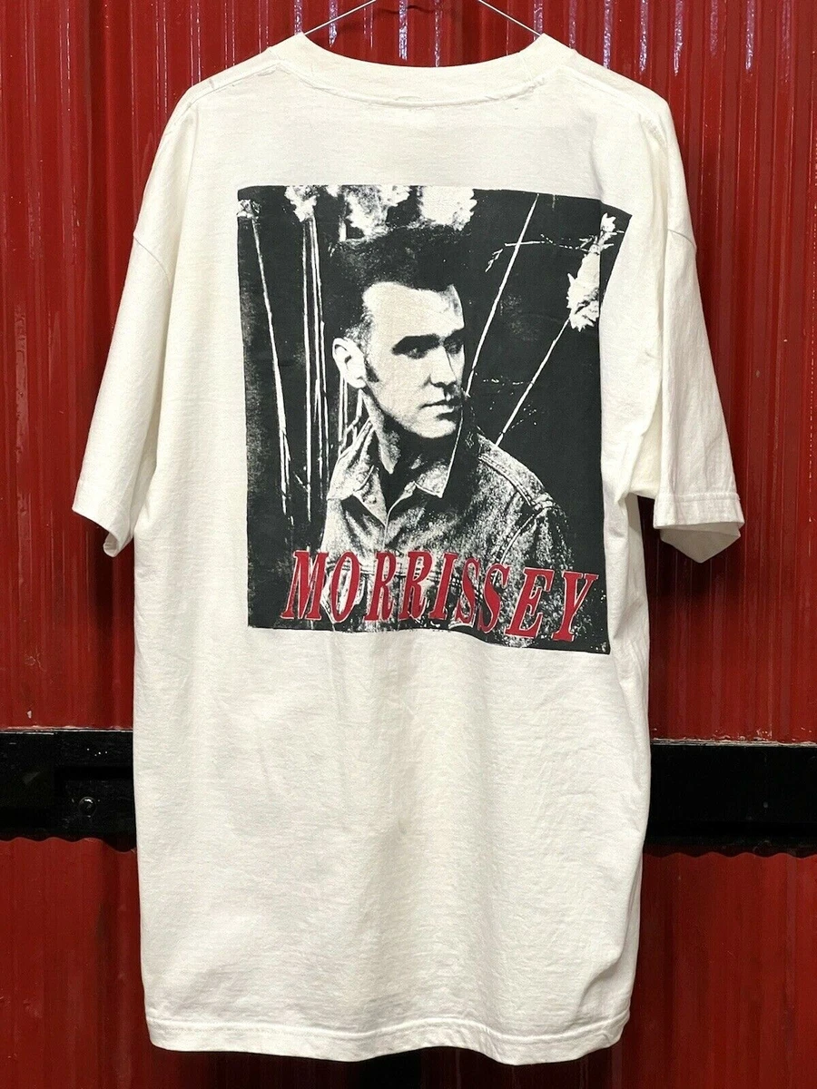 Vintage Morrissey On Tour Concert Band Shirt The Smiths Size XL