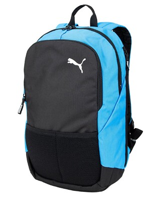 Puma Blue and Black Athletic Backpack Puma RAYADOS TEAMGOAL Backpack - NAVY main image 4