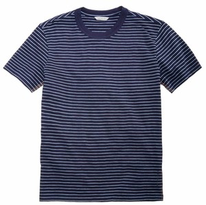 calvin klein striped crew jeans neck sleeve xl short shirt