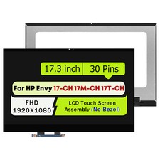 New 17.3" for HP Envy 17M-CH0013DX 17M-CH1013DX FHD LCD Touch Screen Replacement