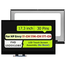 New 17.3" for HP Envy 17M-CH0013DX 17M-CH1013DX FHD LCD Touch Screen Replacement