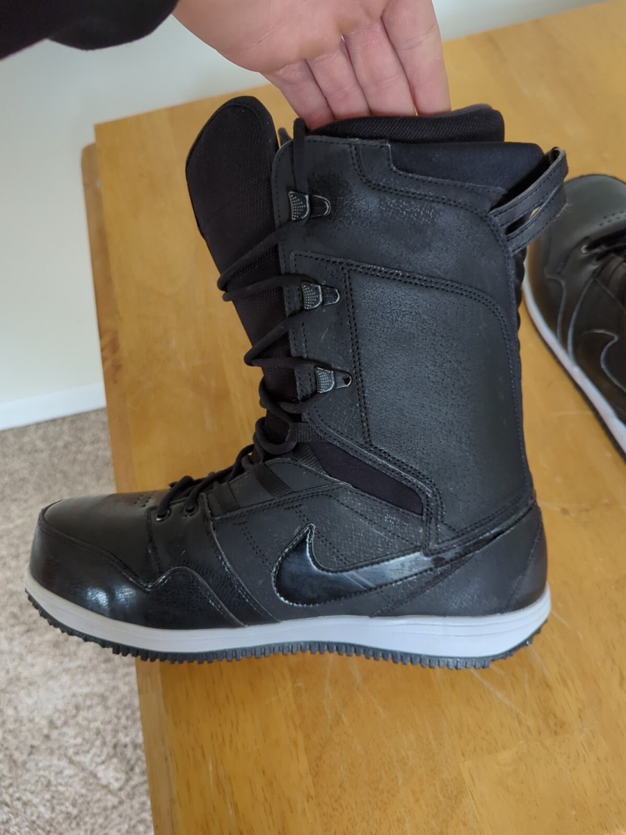 NIKE SB VAPEN SNOWBOARD BOOTS ALL BLACK | eBay